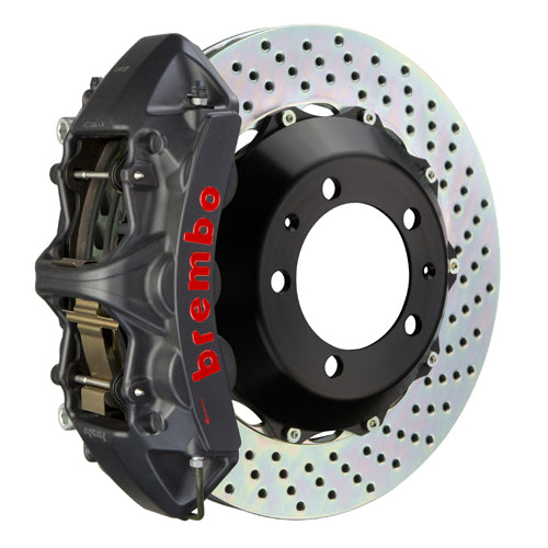 Brembo Porsche Boxster | S | GTS | Spyder (981.1) - GT-S Big Brake Kit 380x32mm 2-Piece Front Hard Anodized Monobloc Track Day and Club Racing Calipers
