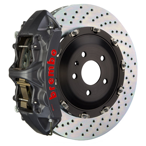 Brembo Audi R8 4.2 | 5.2 - GT-S Big Brake Kit 380x34mm 2-Piece Front Hard Anodized Monobloc Track Day and Club Racing Calipers