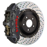 Brembo Tesla Model S RWD - GT-S Big Brake Kit 380x34mm 2-Piece Front Hard Anodized Monobloc Track Day and Club Racing Calipers