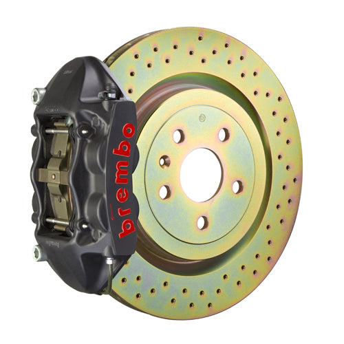Brembo Porsche 911 S | SC | Carrera - GT-S Big Brake Kit 323x28mm 1-Piece Front Hard Anodized Monobloc Track Day and Club Racing Calipers