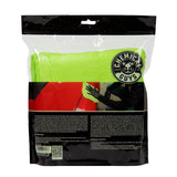 Chemical Guys El Gordo Thick Professional Microfiber Towel - 16.5in x 16.5in - Green - 3 Pack