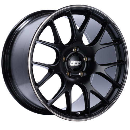 BBS CH-R138 20x11.5 5x130 ET47 CB71.6 Satin Black Polished Rim Protector Wheel