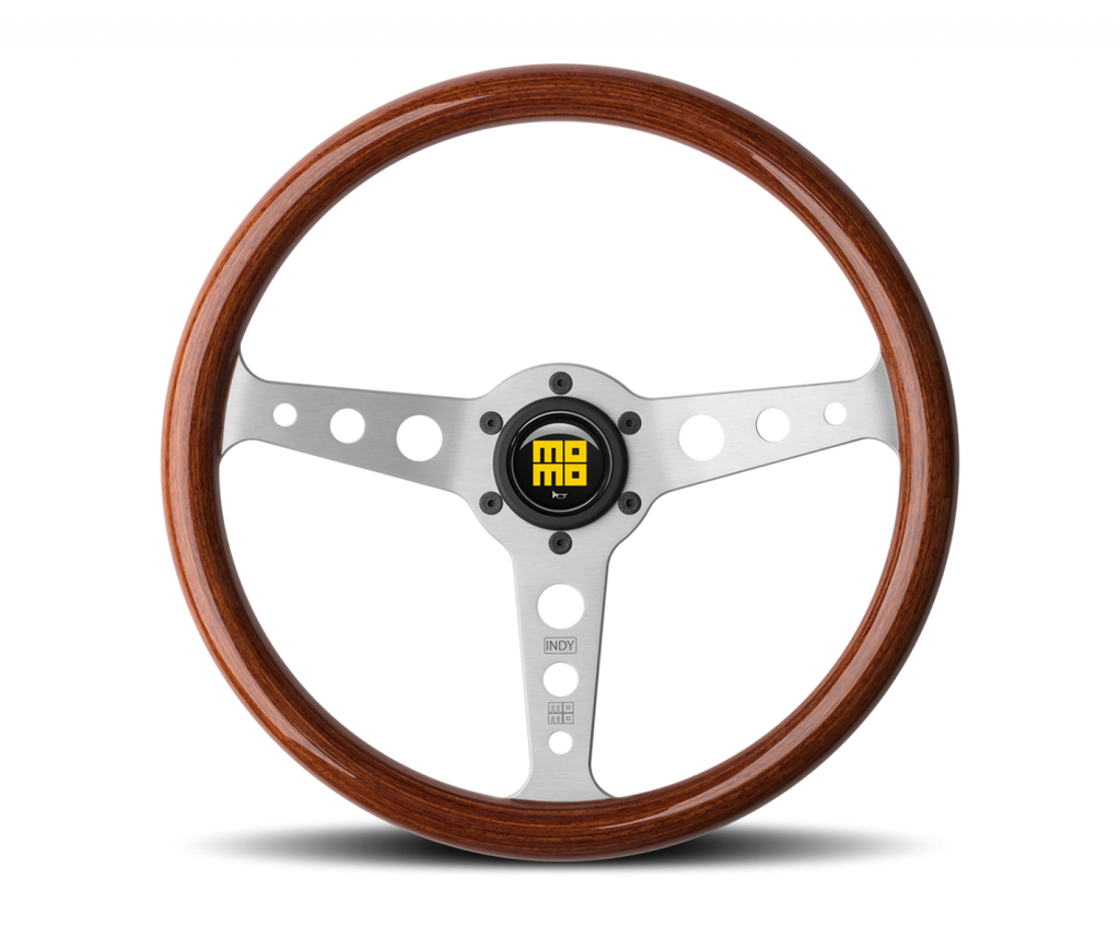 MOMO Indy Steering Wheel 350mm Mahogany wood