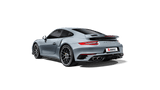 Akrapovic PORSCHE 911 TURBO / TURBO S (991.2) Slip-On Line (Titanium)