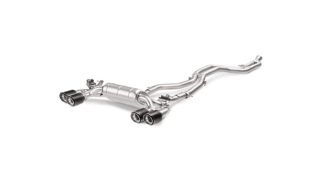 Akrapovic BMW M2 F87 (non Comp) Evolution Line Cat Back (Titanium) with Carbon Tips
