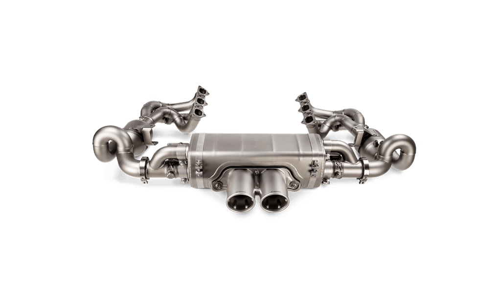 Akrapovic 21-22 Porsche 911 GT3 (992) Slip-On Race Line (Titanium) with Titanium Tips