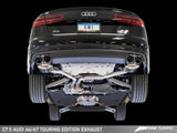 AWE Tuning Audi C7.5 A6 3.0T Touring Edition Exhaust - Quad Outlet Diamond Black Tips