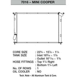 CSF 02-06 Mini Cooper S Radiator