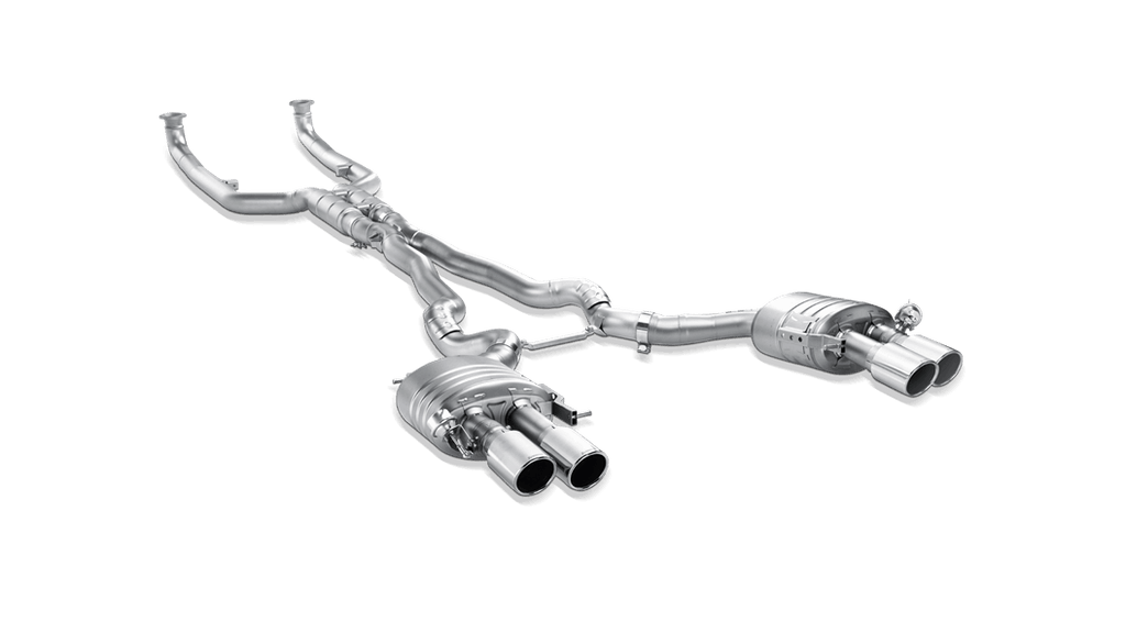 Akrapovic BMW M5 (F10) Evolution Line Cat Back (Titanium) with Titanium Tips