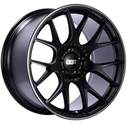 BBS CH-R 116 20x10.5 5x115 ET25 CB71.4 Satin Black Polished Rim Protector Wheel