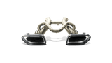 Akrapovic 12-14 McLaren 12C/12C Spyder Slip-On Line (Titanium) with Carbon Tips