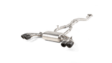 Akrapovic 19-20 BMW X4 M (F98) Slip-On Line (Titanium) with Carbon Tips