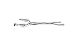 Akrapovic 2018 Mercedes Benz E63 (W213/S213) Evolution Line (Titanium) incl. Link Pipe with Gloss Carbon Fiber Tips