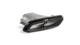 Akrapovic 2018 Mercedes Benz E63 (W213/S213) Evolution Line (Titanium) incl. Link Pipe with Gloss Carbon Fiber Tips