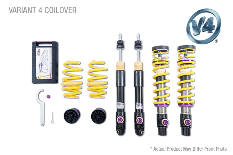 KW Coilover Kit V4 Porsche 911 (991) Turbo /Turbo S/ Coupe / Cabrio with PASM