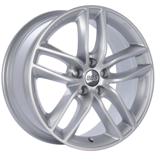 BBS SX 0502 19x8.5 5x112 ET46 Sport Silver Wheel -82mm PFS/Clip Required