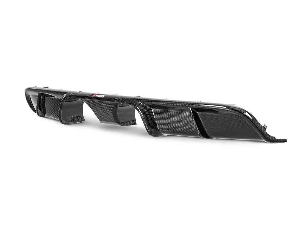 Akrapovic Rear Carbon fiber diffuser - High Gloss PORSCHE 911 CARRERA /S/4/4S/GTS (991.2) 2016