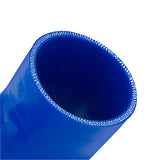 Silicone Coupler, 3.0in w/ 1/8in NPT Bung Blue