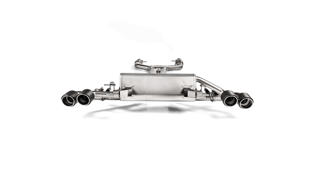 Akrapovic Alfa Romeo Giulia Quadrifoglio Evolution Line Cat Back (Titanium) with Link Pipes