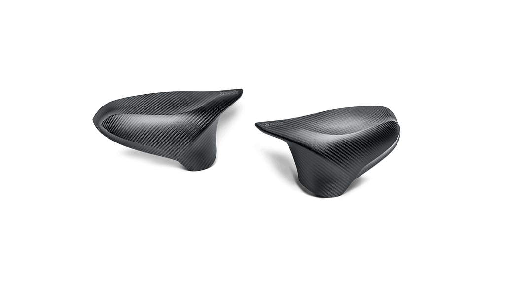 Akrapovic BMW M3/M4 (F80/F82/F83) Carbon Fiber Mirror Cap Set - Matte.