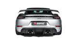 Akrapovic PORSCHE 718 CAYMAN GT4 / SPYDER Tail pipe set (Titanium) - Black