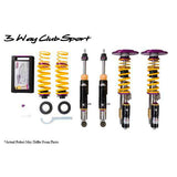 KW Clubsport 3 Way Coilover Kit - Porsche Turbo, Coupe + Convertible