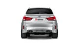 Akrapovic 15-17 BMW X5M/X6M (F85/F86) Evolution Line Cat Back (Titanium) w/ Carbon Tips