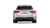 Akrapovic AMG C63 (W205/S205) Evolution Line Cat Back (Titanium) with Carbon Tips and Link Pipe