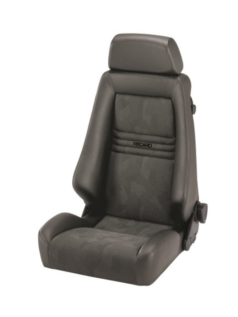 Recaro Specialist S Seat - Medium Grey Leather/Grey Artista