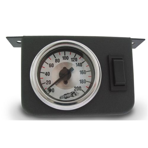 Air Lift Dual Needle Gauge Panel With Two Switches- 200 PSI