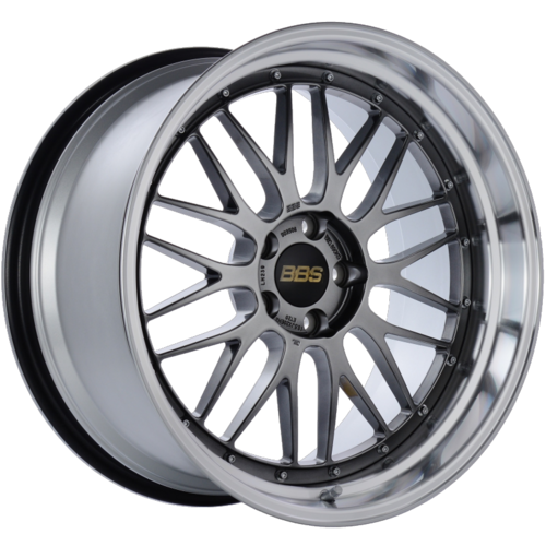 BBS LM 239 20x10.5 5x114.3 ET20 CB66 Diamond Black Center Diamond Cut Lip Wheel