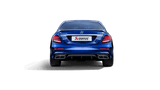 Akrapovic 2018 Mercedes Benz E63 (W213/S213) Evolution Line (Titanium) incl. Link Pipe with Gloss Carbon Fiber Tips