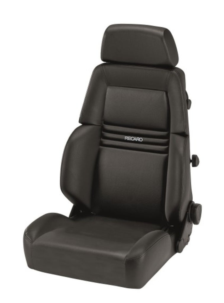 Recaro Expert S Seat - Black Leather/Black Leather