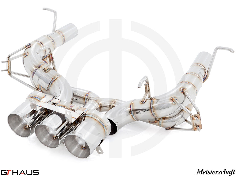 GTHAUS MEISTERSCHAFT Ferrari F458 V8 Coupe / Spider - SGT (Super GT Racing Meist Ultimate Version) TI Exhaust 3x102mm