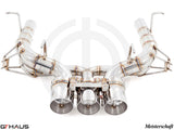 GTHAUS MEISTERSCHAFT Ferrari F458 V8 Coupe / Spider - SGT (Super GT Racing Meist Ultimate Version) SUS Exhaust 3x102mm