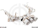 GTHAUS MEISTERSCHAFT Ferrari F458 V8 Coupe / Spider - SGT (Super GT Racing Meist Ultimate Version) SUS Exhaust 3x102mm