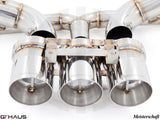 GTHAUS MEISTERSCHAFT Ferrari F458 V8 Coupe / Spider - SGT (Super GT Racing Meist Ultimate Version) SUS Exhaust 3x102mm