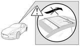 Thule AeroBlade Edge 7603B (L)  Flush Mount Load Bar (Single Bar) - Black