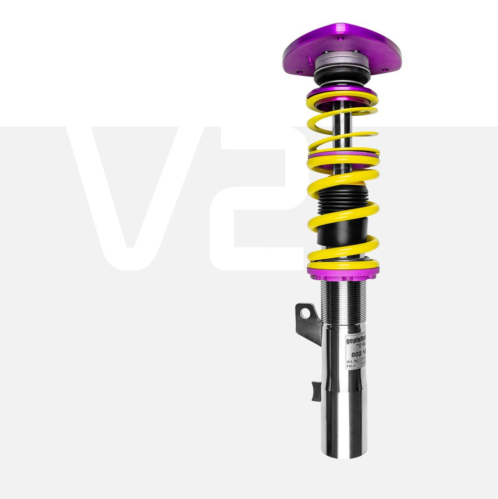 gepfeffert.com coilover suspension V2 Golf VIII incl. GTI,GTD and GTE Ø 50mm (low version with camber dome bearing)