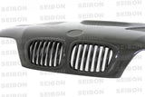 Seibon GTR-STYLE CARBON FIBER HOOD FOR 2001-2006 BMW E46 M3
