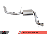 AWE Tuning Mk5 Jetta 2.0T - GLI Track Edition Exhaust - Diamond Black Tips