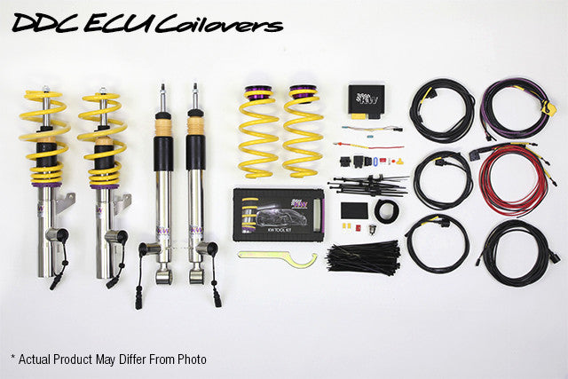 KW Coilover Kit DDC ECU A3 (8P) FWD w/o Electronic Dampening Control
