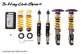 KW CLUBSPORT 3 WAY COILOVER KIT - Porsche 911 (991.1) GT3RS with or without OE nose lift