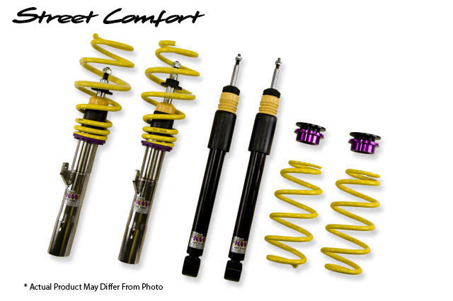 KW Street Comfort Coilover Kit 2008+ Audi Q5 (8R) All Models/All Engines with Electronic Dampening