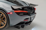 Vorsteiner McLaren 720S Silverstone Rear Diffuser Carbon Fiber PP 2x2 Glossy