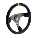 OMP WRC Black Suede Steering Wheel