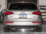 AWE Tuning Audi 8R Q5 3.0T Touring Edition Exhaust Dual Outlet Chrome Silver Tips