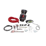 Snow Performance Diesel Stage 3 Boost Cooler Water-Methanol Injection Kit Rv Pusher (Red High Temp Nylon Tubing, Quick-Connect Fittings) - No Tank