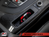 AWE Tuning SwitchPath™ Exhaust for B9 S4 - Resonated for Performance Catalyst - Diamond Black 102mm Tips