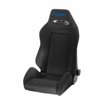 Recaro Speed Seat (3/4/5 Point) - Black Nardo/Black Nardo with Blue Logo